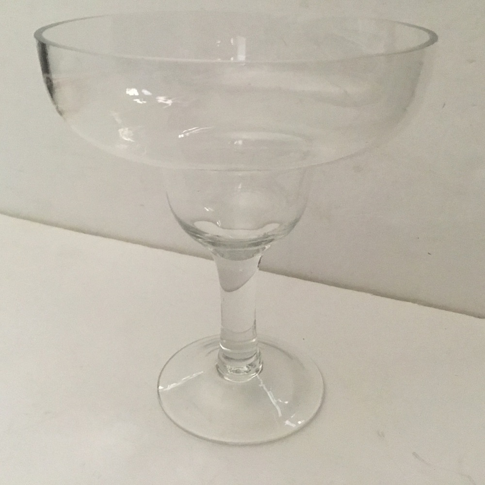 Margarita Glass, large, decorative